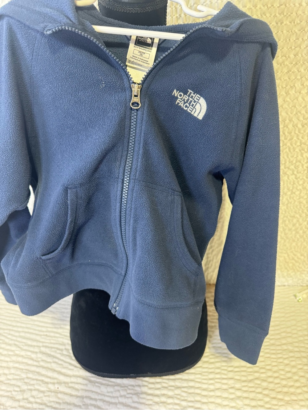 The North Face Kids Blue Zip-Up Hoodie